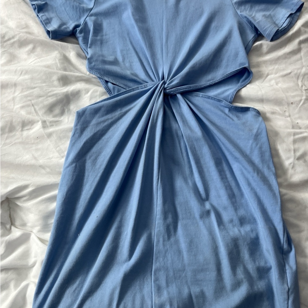 Rolla Coster Light Blue Open Sides  Dress